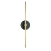 Essential Stick in Satin Brass and Green Guatemala Marble