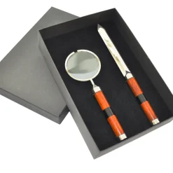 Essenze Magnifying Glass and Letter Opener Set by Nino Basso