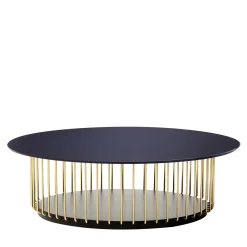 Etan Blue & Golden Coffee Table