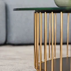 Etan Blue & Golden Coffee Table