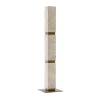 Eternal Square Backlit Travertine Marble Floor Lamp by Bebo & Angel