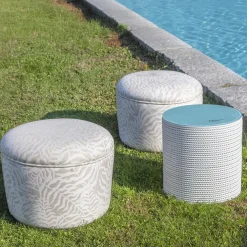 Ethos Nature Patterned Pouf