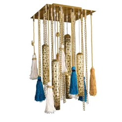 EticaLiving Murano Glass Chandelier