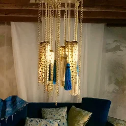 EticaLiving Murano Glass Chandelier