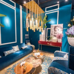 EticaLiving Murano Glass Chandelier