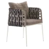 Eva Vertical Ropes Outdoor Chair by Antonio Marras