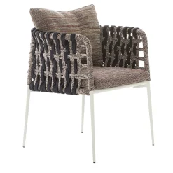 Eva Vertical Ropes Outdoor Chair by Antonio Marras