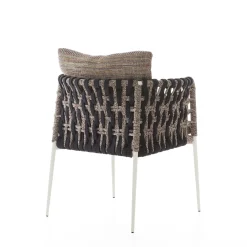 Eva Vertical Ropes Outdoor Chair by Antonio Marras