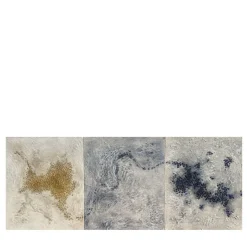Evoluzione Textured Resin Triptych