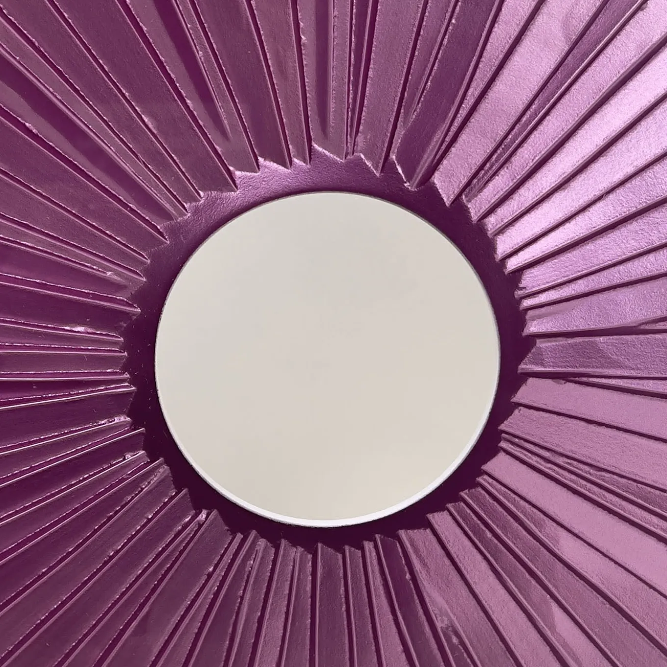 Eye Purple Crystal Sculpture