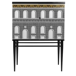 Facciata Quattrocentesca Raised Small Cabinet #1