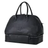 False Bottom Black Travel Bag