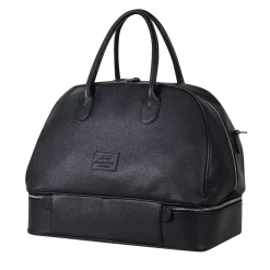 False Bottom Black Travel Bag