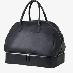 False Bottom Black Travel Bag