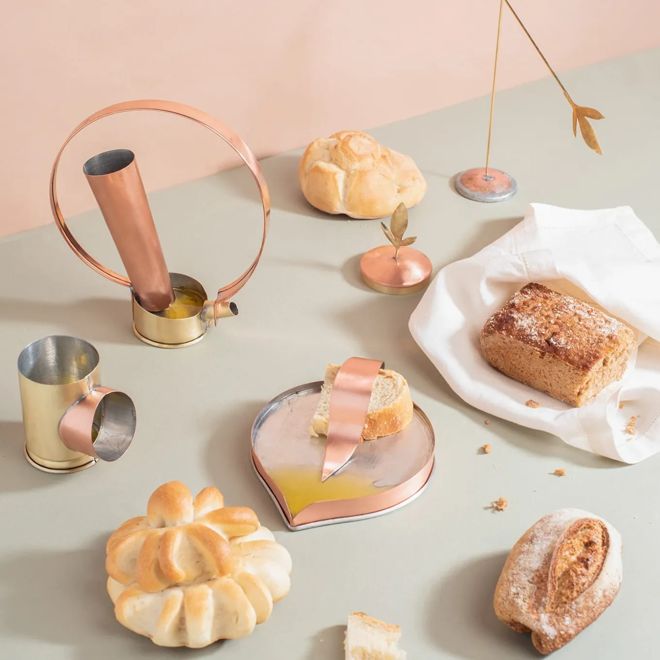 Famiglia Oliva - Set of 3 dosing and tasting olive oil pieces