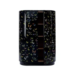 Farfalle Black Curved Cabinet