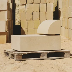 Fattidipietra A stone Indoor/Outdoor chaise by Gumdesign