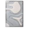Favare Bardiglio & White Fenice Marble Decorative Panel