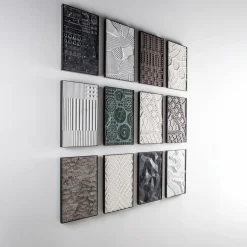 Favare White Carrara Marble Decorative Panel