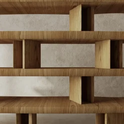 Favignana Oak Bookshelf