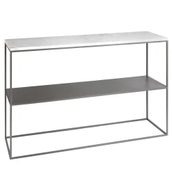 Favignana White Carrara Console