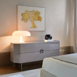 FB Collection Light Crystal Chest of 2 drawers