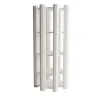 Federico Bookcase in White Marble By Sissy Daniele