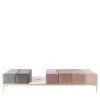 Felicity Multicolor Velvet Bench With Table