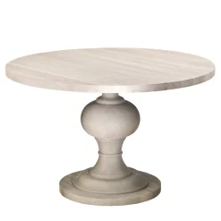 Ferne Round Outdoor Dining Table by Archer Humphryes Architects