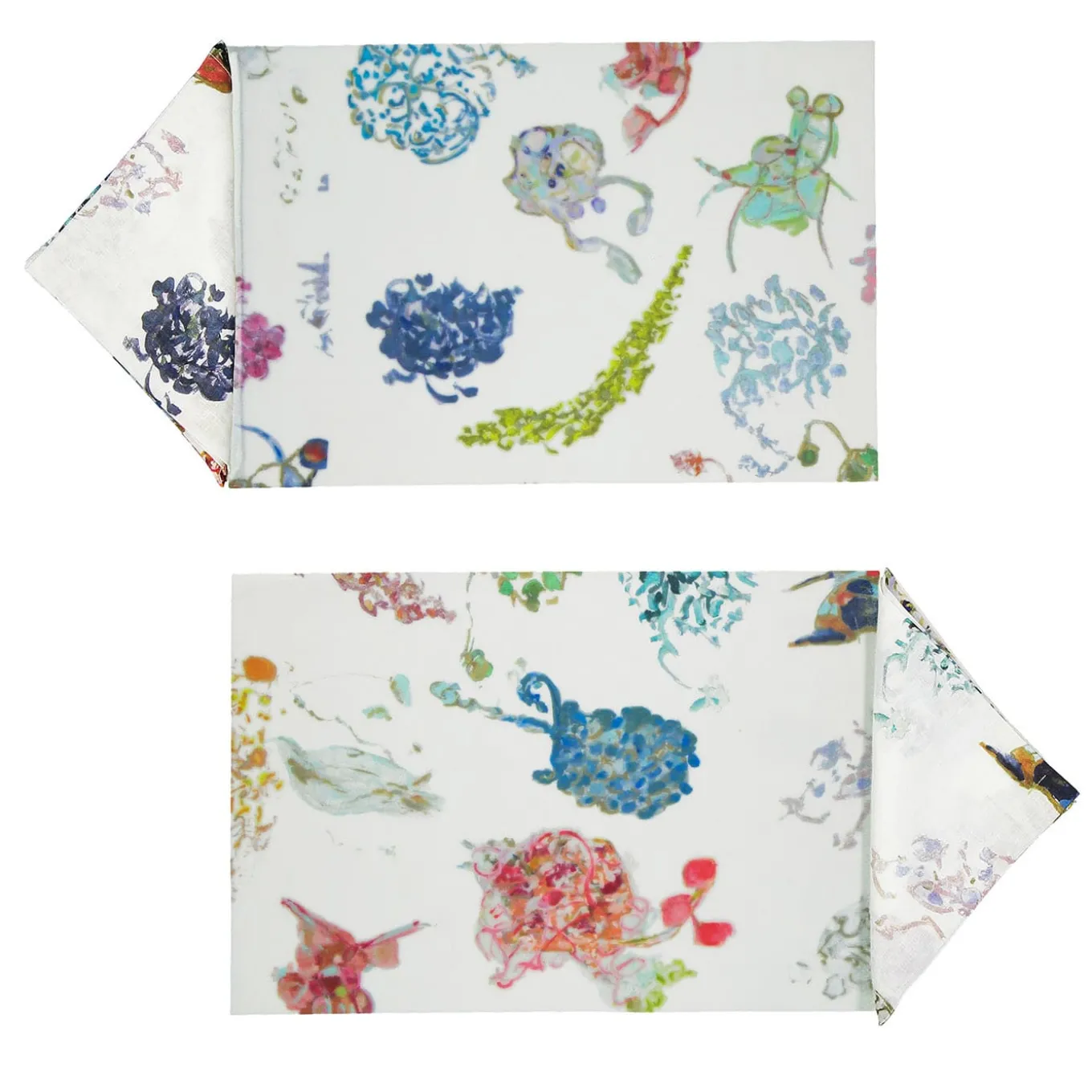 Filicudi Set of 2 White Placemats + 2 Napkins