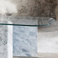 Filo Dining Table with Versilys Marble Base