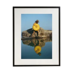 Finding A Spot Framed Print by Slim Aarons
