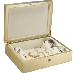 Firenze Champagne Jewelry Box