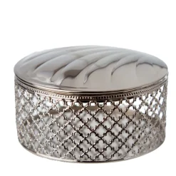 FIRENZE COTTON BOX - SILVER