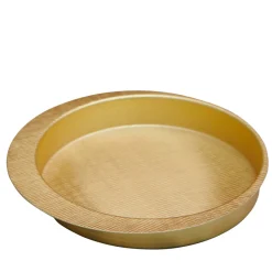 Firenze Round Gold Empty Pocket Tray