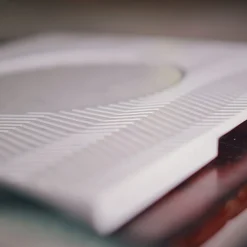 Firenze White Carrara Marble Q Plate