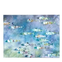 Fish Parade Tapestry