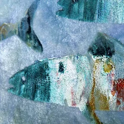 Fish Parade Tapestry