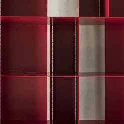 Fit Red Bookcase by Marc Sadler