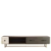 Five Points Smokey Grey Wood And Marble Sideboard