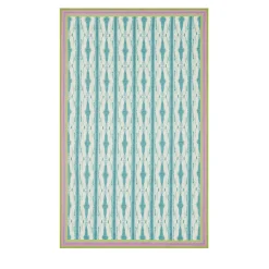 Flame Design Peacock Veronese Tablecloth