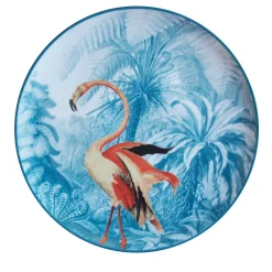 Flamingo Menagerie Ottomane Porcelain Dinner Plate