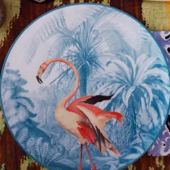 Flamingo Menagerie Ottomane Porcelain Dinner Plate