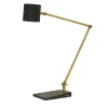 Flamingo Table Lamp in Black Marquinha Marble