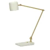 Flamingo Table Lamp in Carrara Marble