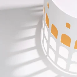 Flavio White and Golden Coffee Table