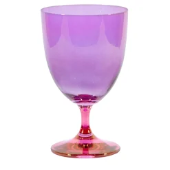 Fleury Set of 2 Red-To-Pink Water Glasses