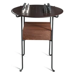 Flirt Side Table With Checkerboard by Luca Nichetto