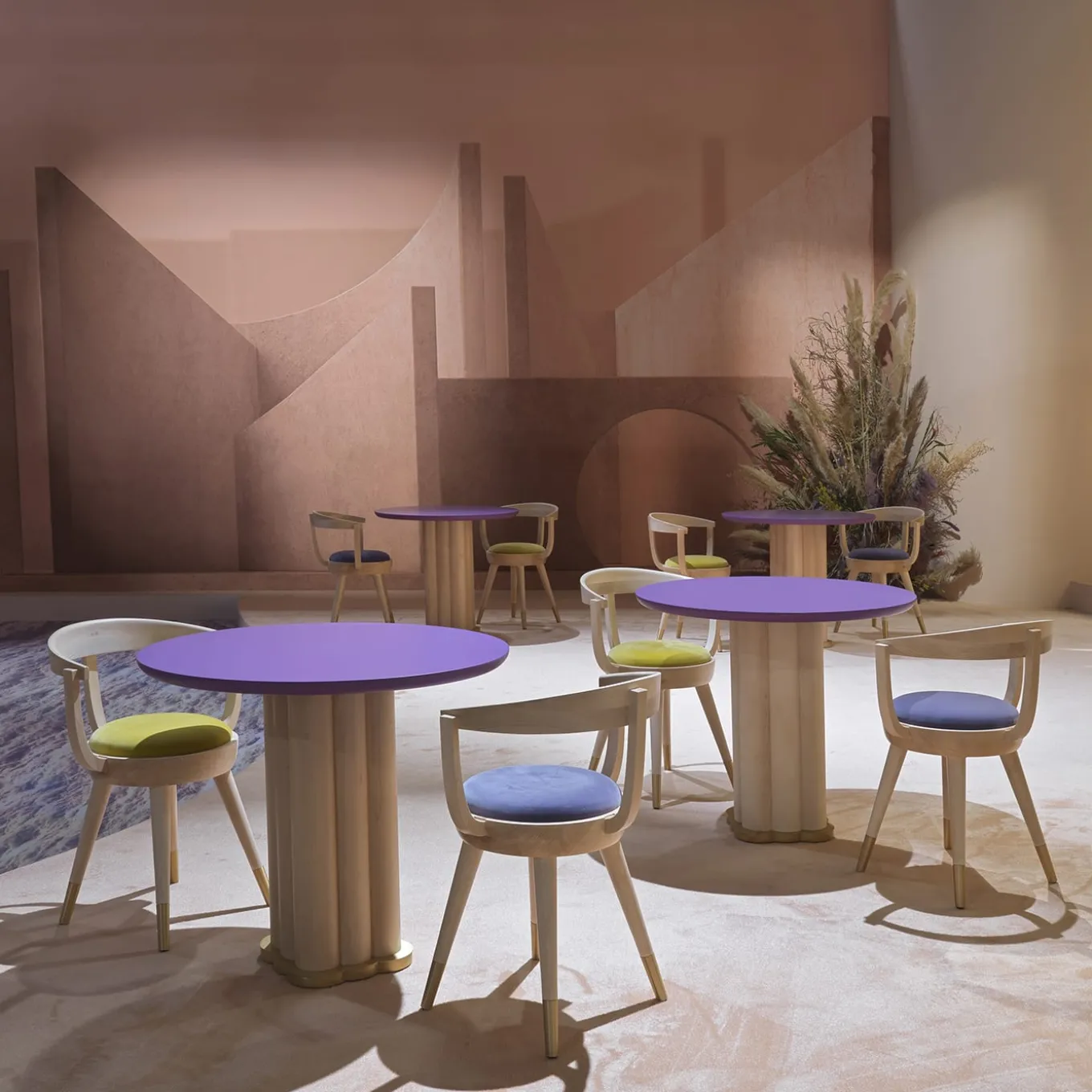 Flo Round Table by Lorenza Bozzoli
