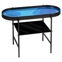 Float Blue Side Table